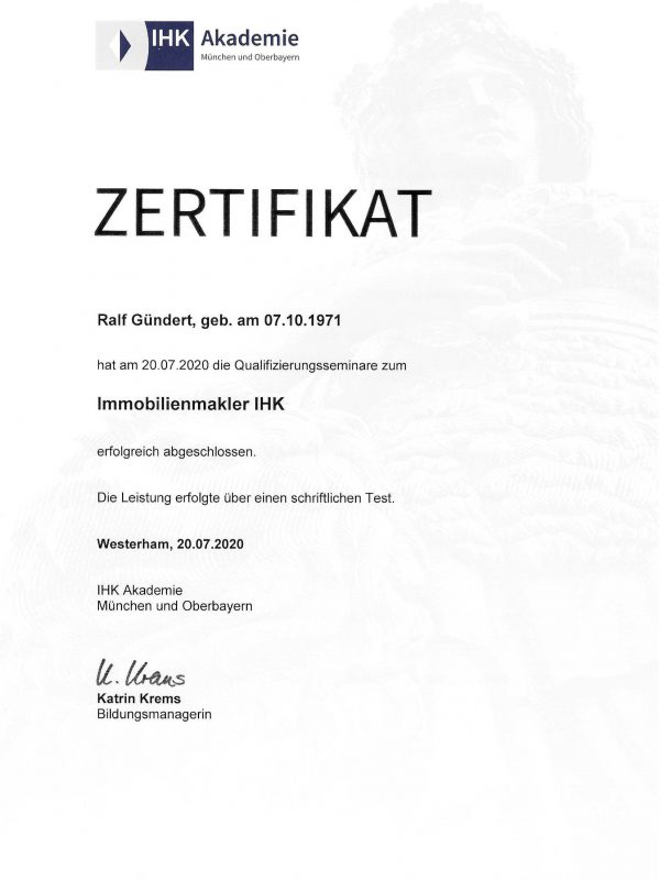 IHKZertrifikat